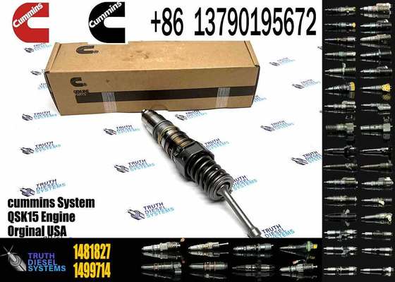 For Cummins 1464994 1481827 Injector Assembly for ISX15 QSX15 Series Engine Construction Machinery Components
