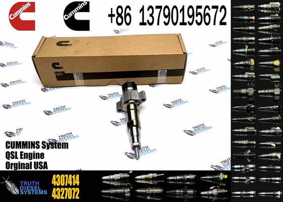 High Quality Diesel Engine Injector 4327072 4307414 Fuel Injector Model 430-7414 for QSL Excavator QSL9.3 ISCE Engine 6L