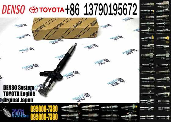 Diesel Fuel Injector Common Rail Injector 23670-09060 095000-5930 095000-7380 095000-593# for Toyota Hiace Hilux