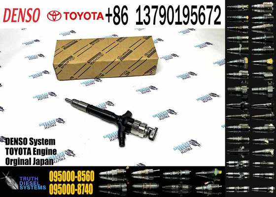 Common Rail Fuel Injector 095000-8560 23670-30370 2367030370 for Toyota Hilux Vigo Toyota KUN26 0950008560