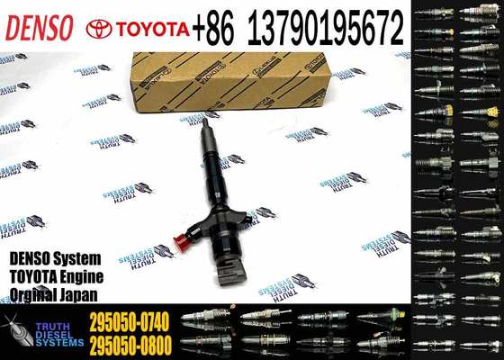 New Quality Diesel Injector 295050-0740 295050-0620 23670-30420 for 1KD-FTV 2KD-FTV D-4D 2.0 VVTi