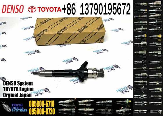 095000-6710 23670-30120 2367030120 Diesel Fuel Injector FOR TOYOTA HIACE 3.0L D4D