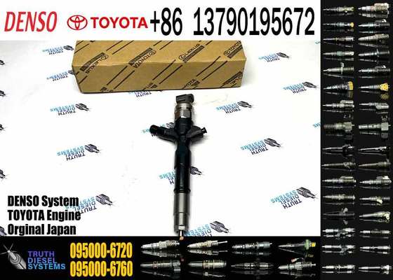 095000-6720 23670-30130 Diesel Fuel Injector for Toyota Dyna 3.0L 1KD-FTV