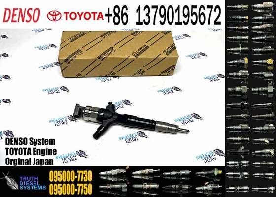 095000-7730 23670-39295 23670-39296 095000-7731 CR Fuel Injector for Toyota 1KD-FTV 3.0L D-4D Land Cruiser Prado J120 2004-2006