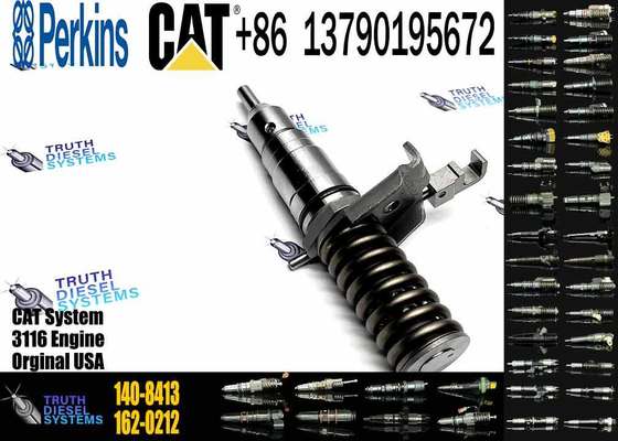 Diesel Fuel Injector 140-8413 for Excavator Bulldozer 3114/3116/3126 New Engine for Construction Includes 127-8225 127-8230