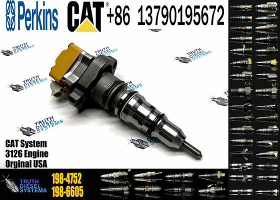 High Quality 3126B Engine Fuel Injector 10R0782 10R-0782 196-4229 1964229 198-4752 diesel Injector Assembly for CAT