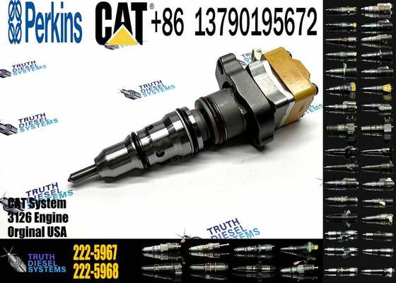Excavator Parts 222-5967 Fuel Injector 2225967 0R-9349 10R9238 0R9349 10R-9238 for CAT 3126E 5110B 3126B Series
