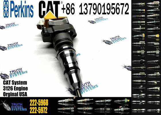 222-5968 10R-1306 2225968 10R1306 High Quality Excavator Parts Diesel Fuel Injector for Cat Caterpillar Engine 3126 3126B 3126E
