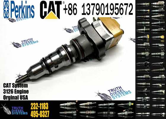 Diesel Engine Fuel Injector 232-1171 2321171 232-1173 232-1183 for CAT 3126 Series Excavator Engine