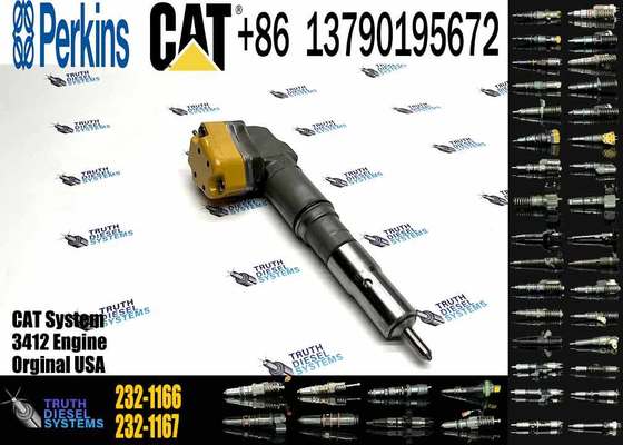 Diesel Fuel Injector 2321183 10R1266 1747526 198-6877 198-7912 232-1166 for Caterpillar Engine 3412