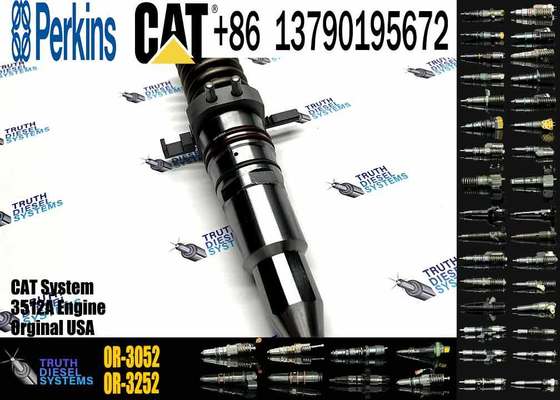 Common Rail Fuel Injector 7E6408 7E-6408 0R3052 0R-3052 for Caterpillar 111-3718 Cat 3508 3512 3516 Engine Excavator