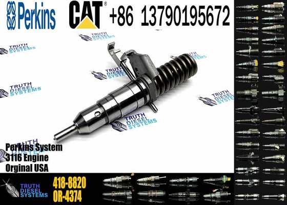 Genuine 8mm Plunger Mechanical Diesel Injector 127-8216 Fuel Injector for CAT 3114 3116 Engines Construction Machinery Parts