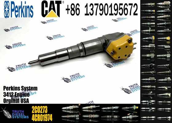 Diesel Common Rail Fuel Injector Nozzle 232-8756 2C0273 4CR01974 for CAT Caterpillar 3412 Engine
