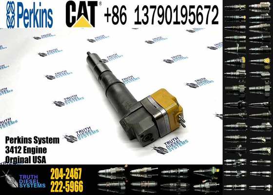 Diesel Fuel Injector 153-5938 232-1168 156-3895 204-2467 232-1167 173-4059 for Caterpillar CAT Engine 3412E 3412 Tractor