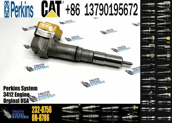 Diesel Common Rail Fuel Injector Nozzle 232-8756 2C0273 4CR01974 for CAT Caterpillar 3412 Engine
