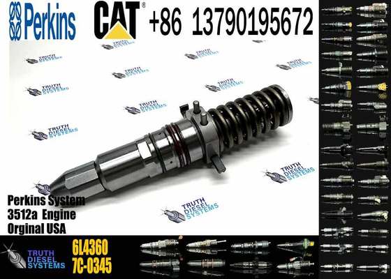 3512 Engine Fuel Injector 6L4357 6L-4357 6L4355 6L-4355 6L4360 6L-4360