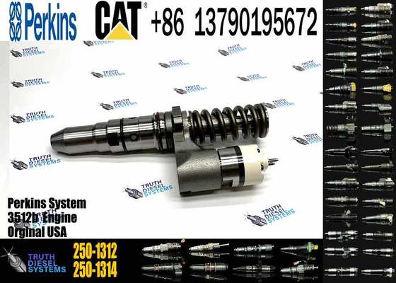 Fuel Injector 250-1312 2501312 Diesel Engine Fuel Injector 10R-1275 10R1275 for CAT 793C 793D 3512B