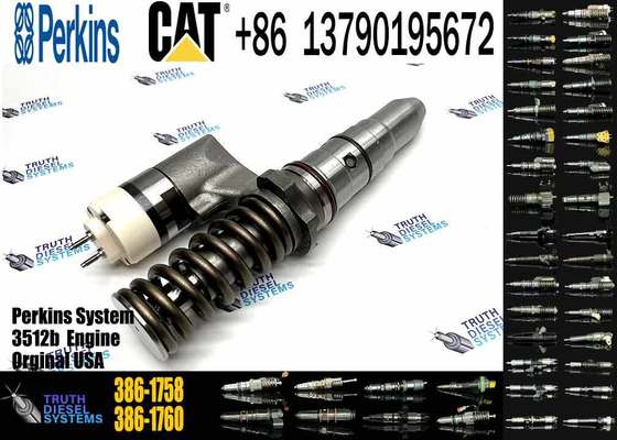 Diesel Common Rail Diesel Fuel Injector 386-1758 3861758 20R-1270 for Caterpillar CAT 3506 3508 3512 3516 3524 Diesel Engine