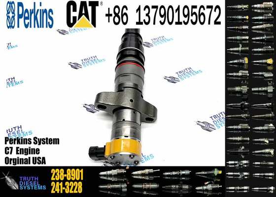 New E324D E325D Excavator Fuel Injector Diesel C7 Engine Nozzle 238-8901 241-3228 241-3238 241-3400