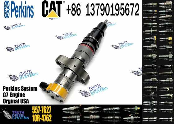 CAT325D Excavator Fuel Injector 557-7627 C7 Compatible with E325D E329D Injectors Construction Machinery Parts