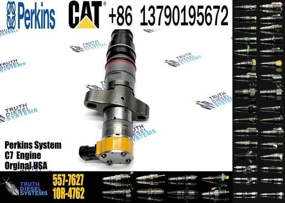 CAT325D Excavator Fuel Injector 557-7627 C7 Compatible with E325D E329D Injectors Construction Machinery Parts