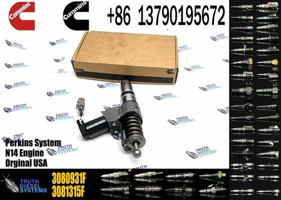 New Stainless Steel Fuel Injector for N14 Diesel Engine (3080931F 3087558F 4307795 6087807)