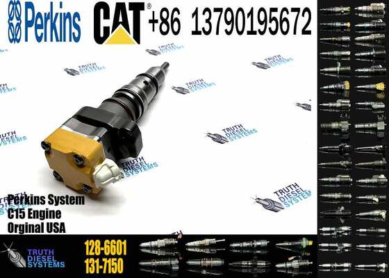 ORIGINAL Excavator Accessories 3PCS Fuel Injector 128-6601 178-0199 for Caterpillar CAT 3126 322C DHL Ship Free