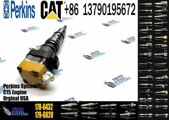 Diesel Fuel Injector for 3216 Excavator 3126E 3126B Common Rail Injector 178-6432 10R-9348 188-1320 10R-9237