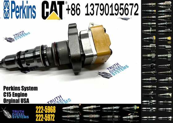 Excavator Engine Parts Fule Injetor 222-5968 169-7408 174-7527 222-5967 20R-0760 232-1175 173-9272 for 3412E 3408 Fuel Injector