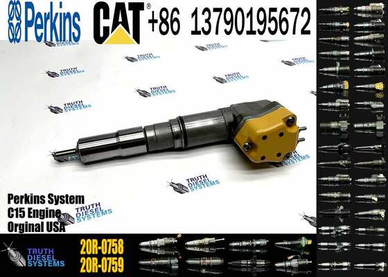 Fuel Injector 174-7526 232-1171 232-1183 20R-0758 10R-1267 10R-1266 1747526 20R-0758 for CAT 3412 3408 Engine