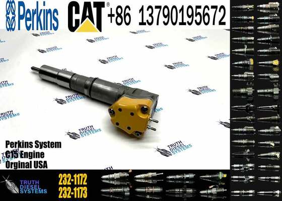Brand-New CAT174-7526 232-1172 Diesel Injector for 3412 Engine Construction Machinery Parts with 1 Year Warranty