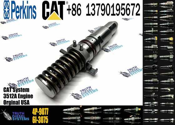High Quality New Condition 3500A 3500B Diesel Injector Assembly 4P-9077 250-1302 2501302 Engine Fuel for Stainless Steel