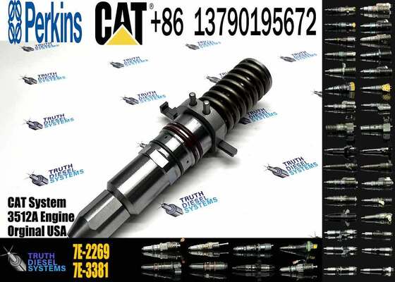 COMMON RAIL DIESEL FUEL INJECTOR 4P-9075 7C-4174 7C-4175 7C-9576 7C-9577 7C-9578 7E-2269 For 3508 3512 3516 3524 Engine
