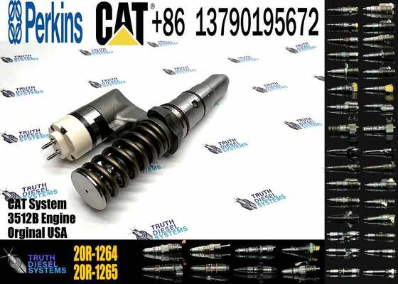 Fuel Injector 392-0200 20R-1264 3920200 20R1264 Compatible with Cater Pillar for CAT 3508 3512 3516 3524 diesel Engine