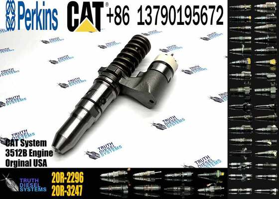Common Rail Fuel Injector 437-7547 20R-2296 CAT 793C 793D Injector for Caterpillar Machinery Diesel Engine Parts