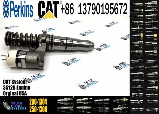 High Quality New Diesel Fuel Injector 10R-1278 2501304 250-1304 for CAT 3508B/3512B/3516B Engine