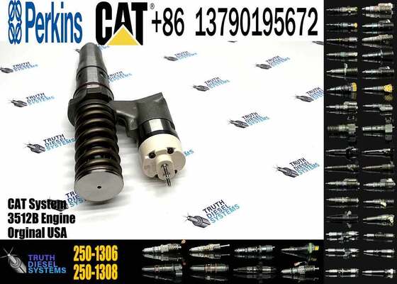 For Cat Diesel Engine 3508 3512B Injection Valves-Fuel Injector Assy 2501306 250-1306