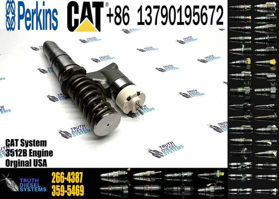 Diesel Common Rail Diesel Fuel Injector 266-4387 2664387 for CAT 3508B 3512B 3516B Engine