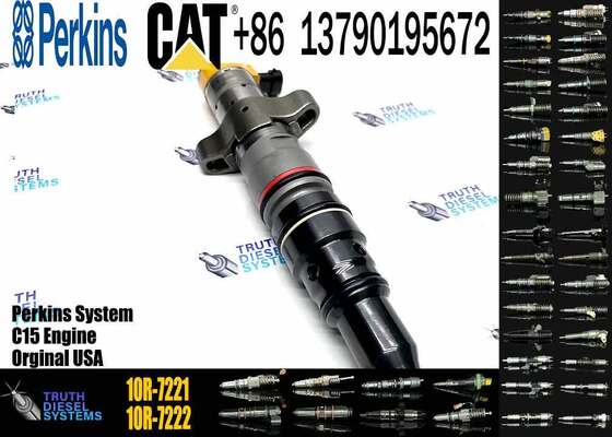 Excavator Diesel Common Rail Inyector 387-9434 10R-7221 C9 Fuel Injector for Cater-pillar C9 Cat Engine
