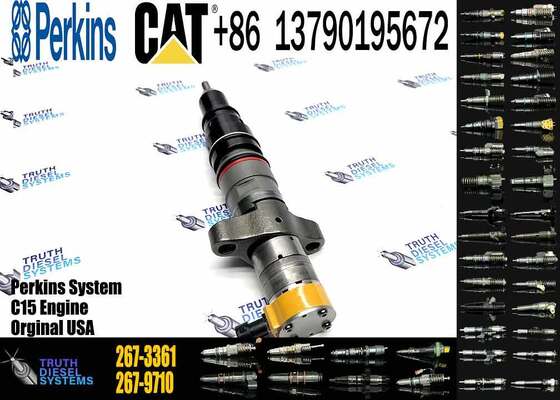 Excavator Parts D6R C7 C9 Engine Fuel Injector 387-9434 387-9433 267-3361