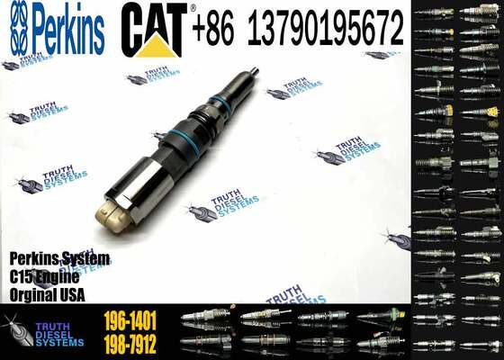 New 196-1401 Fuel Injector for Caterpillar Parts 177-4754 177-4752 for Machinery Repair Shops