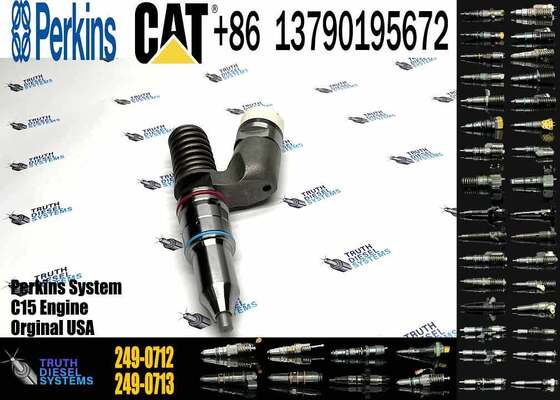 Diesel Engine Fuel Injector 249-0712 2490712 2490713 249-0713 Common Rail Nozzle for Caterpillar CAT C11 C13 Engine