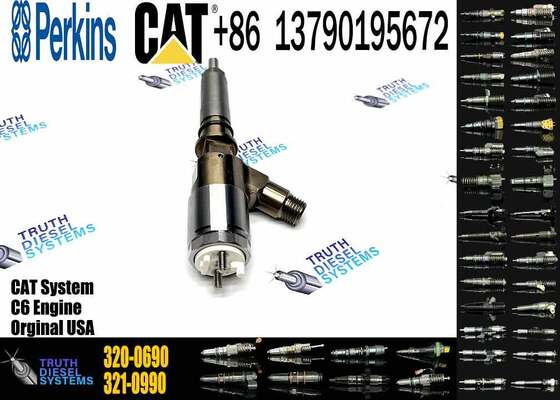 Diesel Fuel Injector 320-0690 2645A749 10R-7673 3200690 for Cater pillar C6.6 Engine Loader Per kins Engine 1106D-E66TA