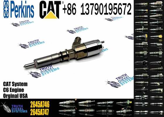 In Stock E320D Excavator Parts Diesel Fuel Injector 2645A746 320-0677 3200677 for C6.6 Engine