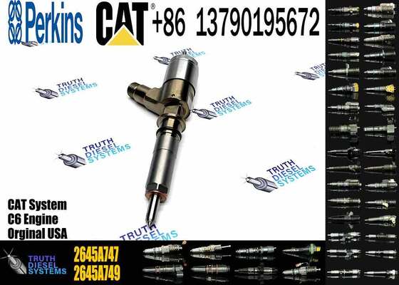 Common Rail Injector 2645A747 2645A734 320-0680 306-9380 for perkins C6.6 C6.4 Engine for CAT 320D Injector