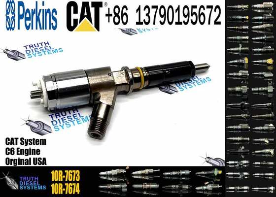 Diesel Engine Parts Injector 320-0690 Common Rail Fuel Injector 10R-7673 10R7673 for CAT C4.4 C6.6 Engine