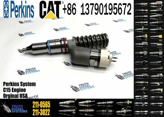 Common Rail diesel Fuel Injector CAT C18 for Caterpillar Engines 291-5911 211-0565 211-3028 of Great Quality and Performance