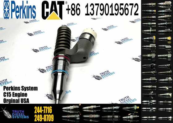 High Quality Diesel Injector 244-7716 249-0709 10R-9236 diesel Fuel Injectors 2447716 for Caterpillar C15