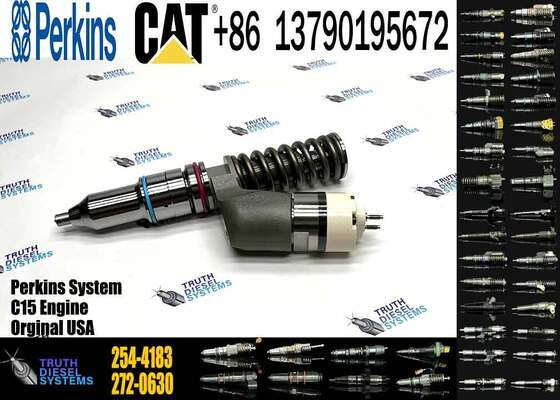 Diesel Fuel Injector 253-0615 2530615 6PCS Fuel Injector 280-0574 291-5911 254-4183 for C15 C18 Excavator Engine Engine Parts