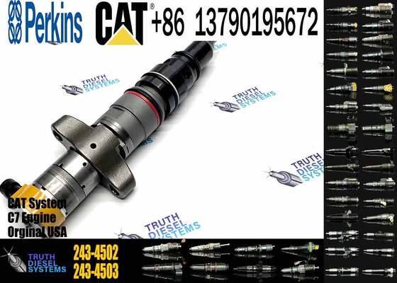 222-5961 Common Rail Fuel Injectors 241-3238 Diesel Injector 241-3239 241-3400 243-4502 for Cat Excavator Parts C7 Engine